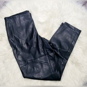 PRELOVED RW&Co Faux Leather Skinny Pants